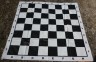 Фигуры шахматные напольные (король 41 см) с доской виниловой 175 см